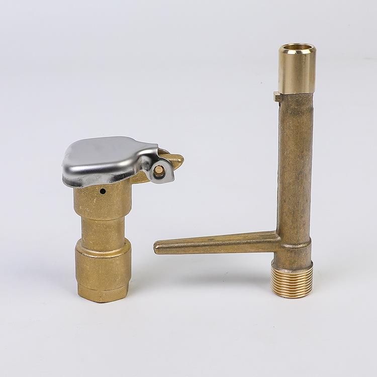 6分DN20内丝红冲铜取水阀 铜小区快速取水器 铜取水栓 方便体