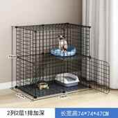 高档猫笼两子层家用带厕一体小室内猫所舍猫窝猫咪用品幼型猫猫笼