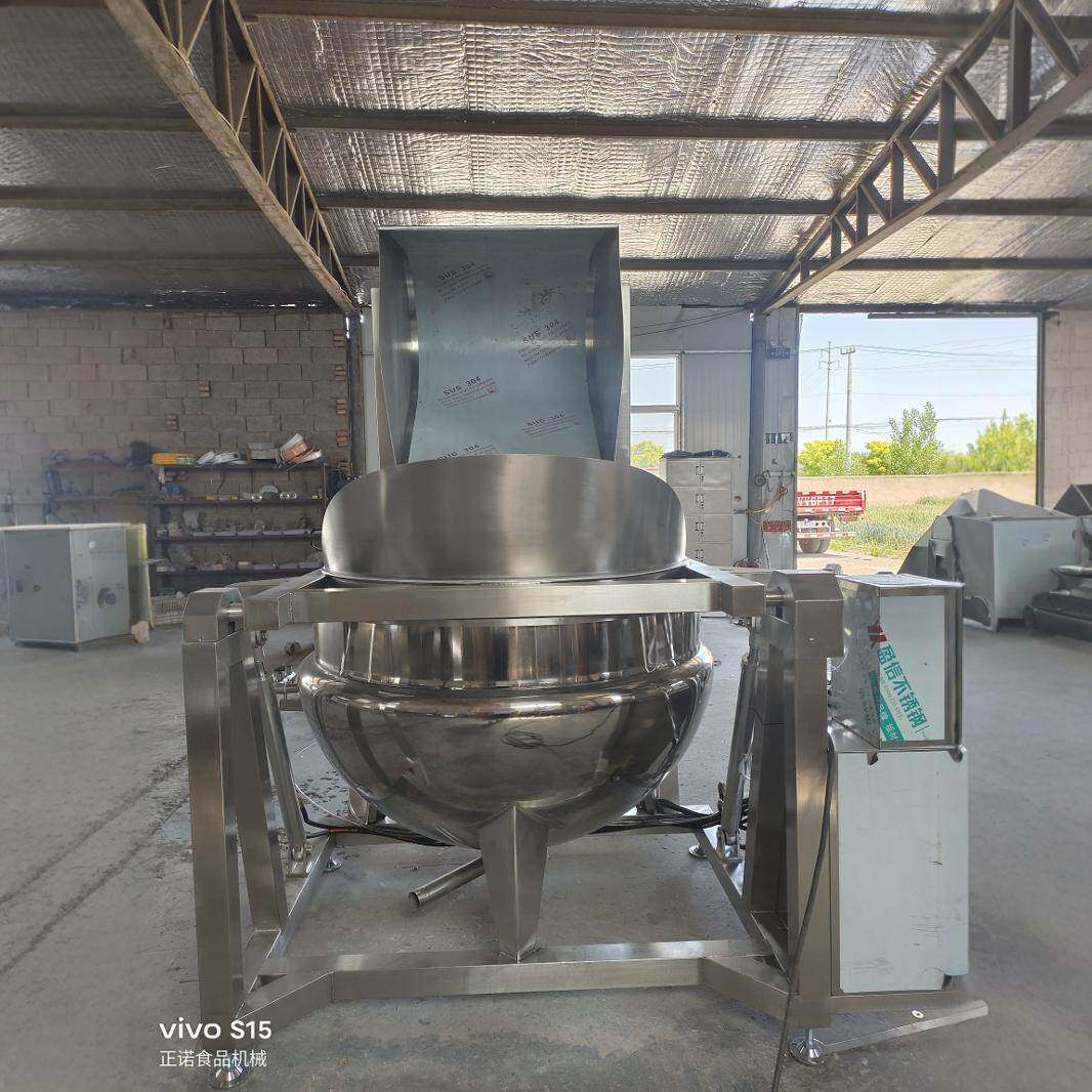 蔬菜自动焯水漂烫锅鸭货自动出料蒸煮锅不锈钢自动上料卤肉设备