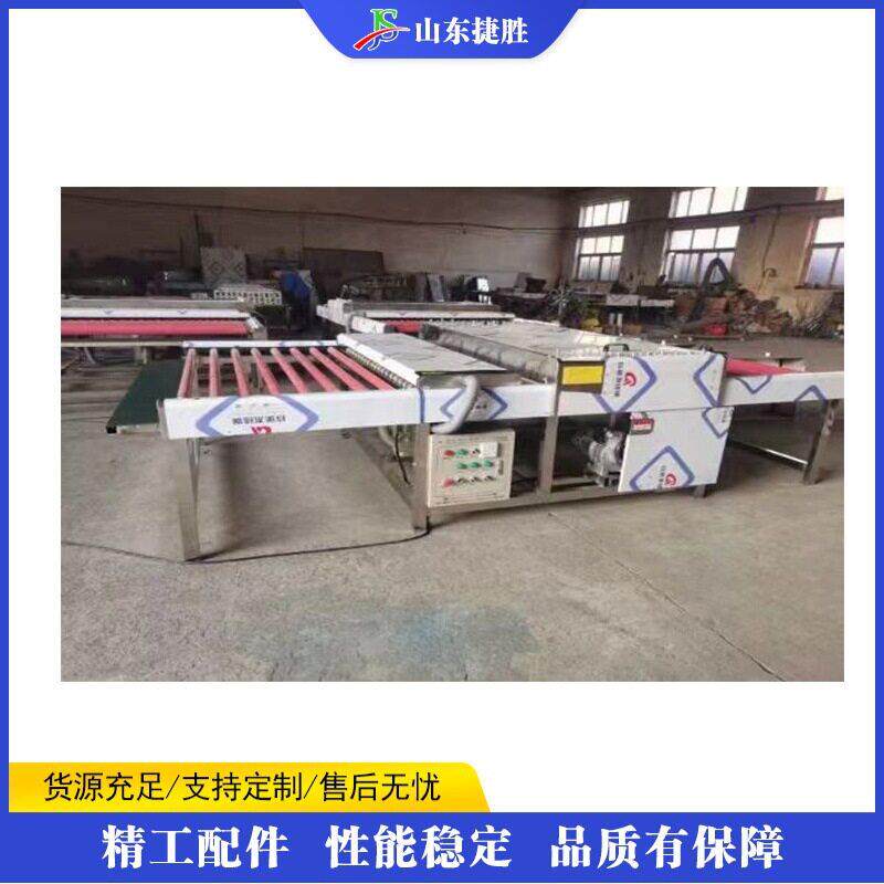 工业用玻璃清洗机 花辊式自动洗玻璃机 卧式玻璃清洁洗涤设备