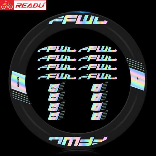 公路自行车贴纸碳轮辋装饰贴纸2021 Ffwd F9R车轮组贴纸防水变色