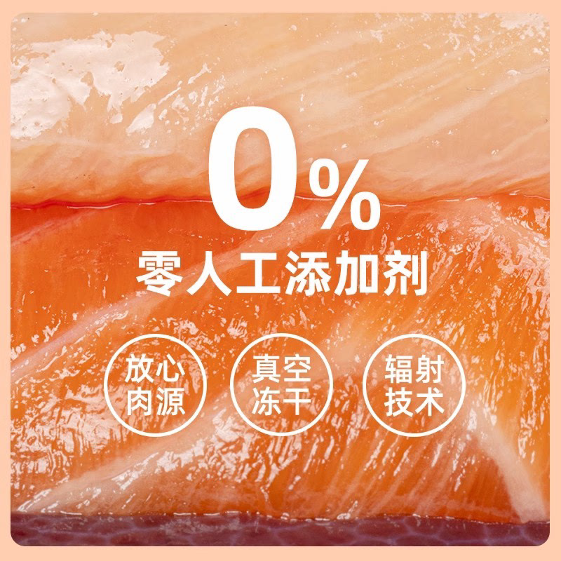 宠物冻干零食鸡肉粒500g猫咪狗狗冻干零食鸡肝鸡胸肉营养增肥