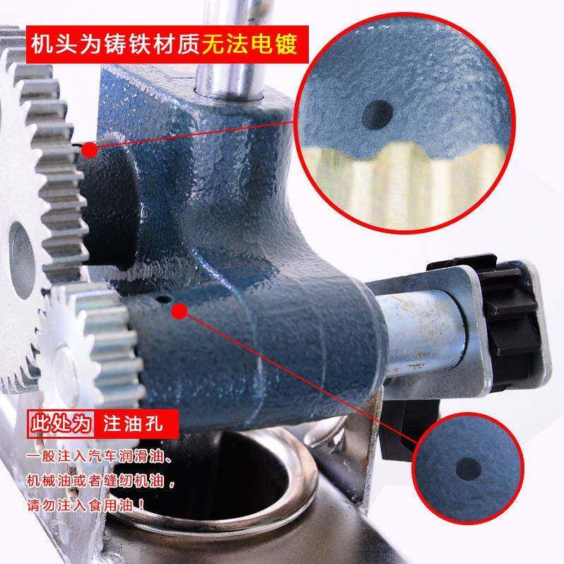 机不锈HGW钢面条小型面机手压动饸饹机河捞饸络机7模具机家用商用