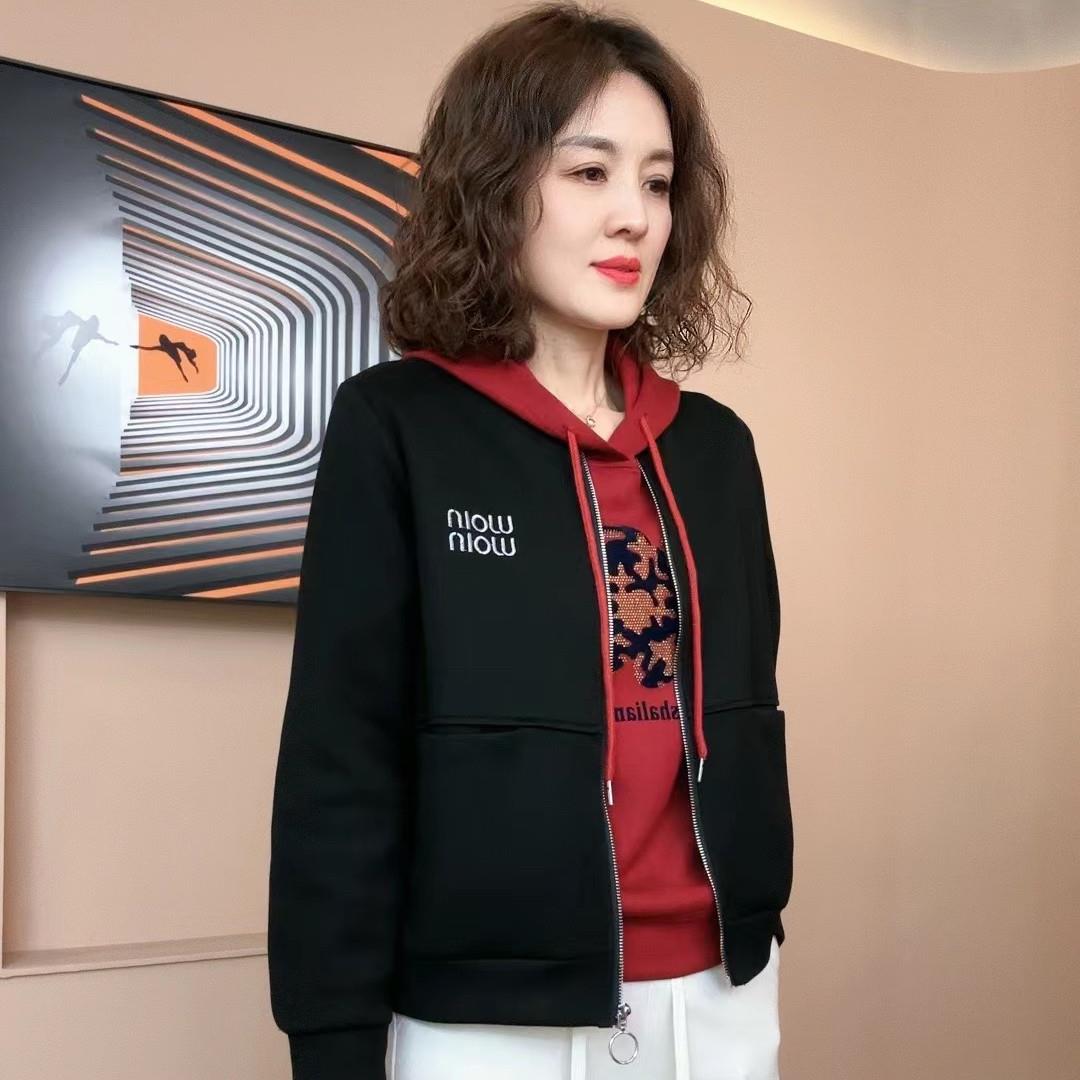 极速中老年女装妈妈春秋外套2026新款时尚洋气休闲棒球服夹克显瘦