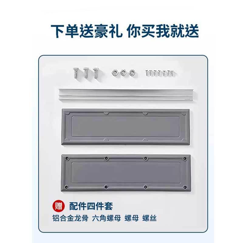 门帘隔断帘磁吸门帘店铺商用2025新款高档PVC透明空调门帘防尘帘