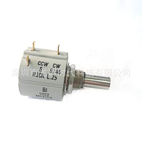 CW S 8146R5KL.25 BI MEXICO多圈精密可调电位器 线绕进口电位器