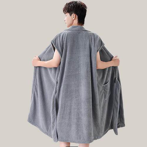 浴巾男士可穿款可裹袍家用洗澡比纯棉吸水男女侣情成人浴2025新款