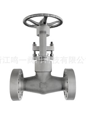 锻钢整体锻造2500LB高压力自密封自紧式法兰闸阀截止节流阀PZ41Y