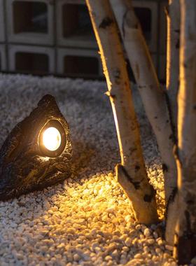 TRIAC可控硅真石头照树射灯造型灯景观庭院灯花园小区防水装饰灯