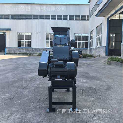 锤破碎机建筑垃圾回收OOX式砂机厂家制直供视频验粉货鹅卵石煤矸