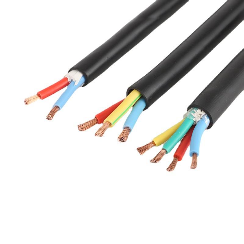 国标rvv护套线2芯3842芯4r芯0.5/0.75/1铜.0控制线多股芯软线vv电
