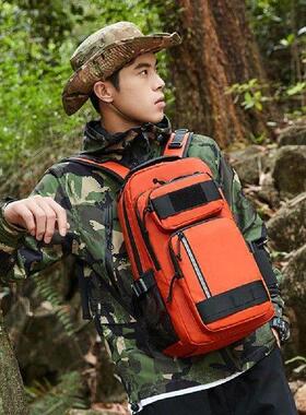Outdoor Fishing Tackle Backpack with Rod Holder Outdoor