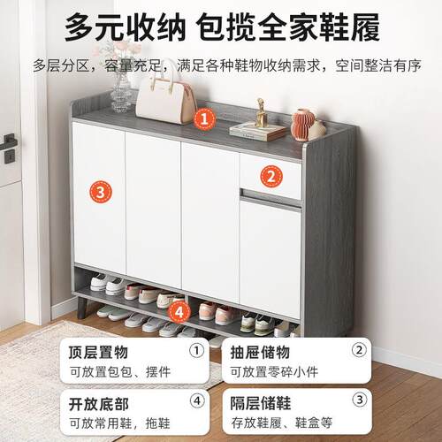 柜家门口入2户门玄关小户型B129DB2202新爆款阳台收纳家用经鞋济