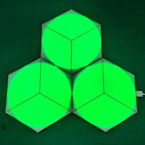 3D视觉量子灯超薄电竞氛围灯智能小夜灯APP拾音奇光板