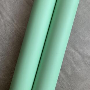 加厚纯色绿色防水自粘墙纸壁纸展柜展厅装 饰贴膜翻新贴纸波音软片