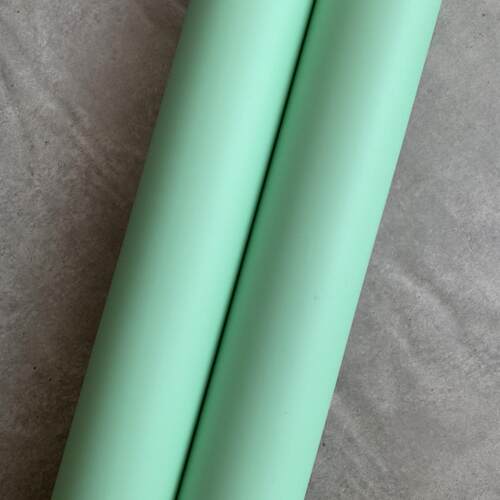 加厚纯色绿色防水自粘墙纸壁纸展柜展厅装饰贴膜翻新贴纸波音软片