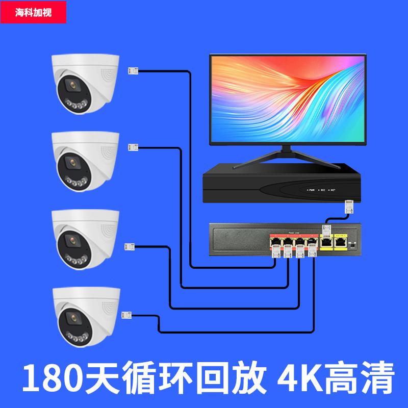 大容量 监控套装 监控设备套装全套 监控系统全套一整套 店铺商用