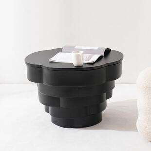 朵大组合茶几小厅户型客创意几奶油风 北欧现代简边约云小G 009