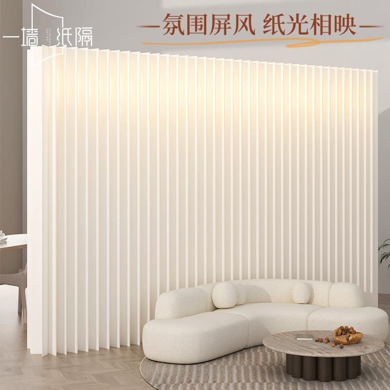 需定制屏风隔断办公室折叠风琴纸墙客厅卧室隔板房间分隔简易自装