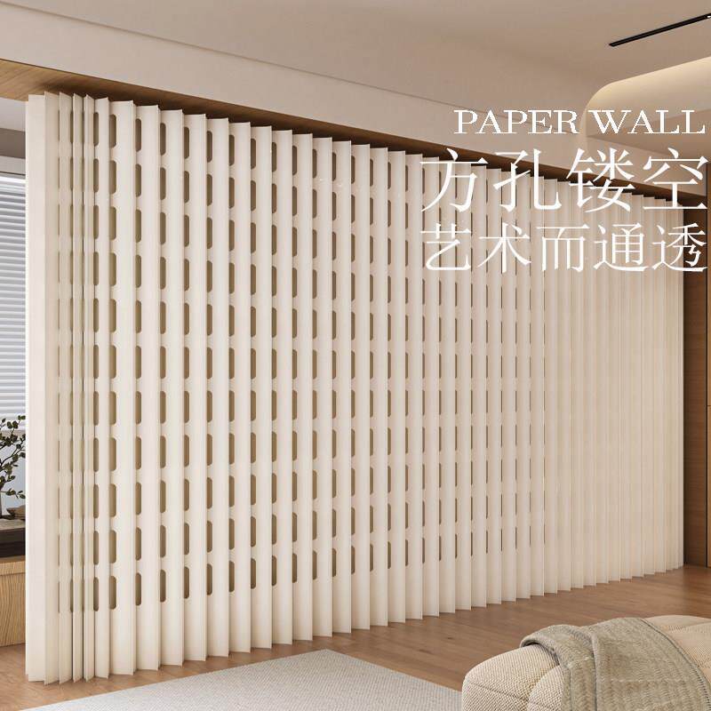 屏风隔断假墙镂空通透办公室美容院隔断屏风挡板分隔板墙简易自装