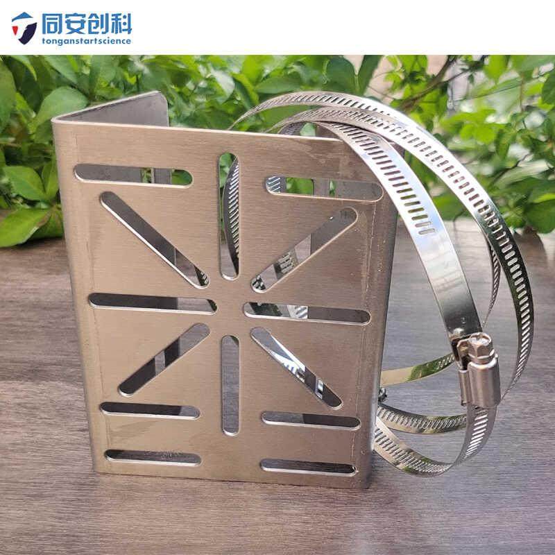 监控大号通用抱箍支架不锈钢球机摄像头立杆路灯杆电线杆抱杆抱柱