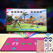 Dance Overlord Yoga Dance Pad Giao diện TV đôi Máy tính Sử dụng kép Single Thicken Hyun Dance HD Home Không - Dance pad