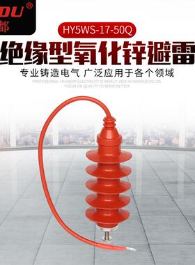 HY5WS-17-50Q全绝缘型氧化锌避雷器户外线路氧化锌避雷器现货
