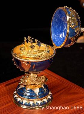 金属珐琅彩景区热卖的工艺品创意家居桌面摆件地球仪会销礼品