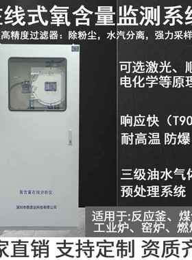 在线式氧含量监测系统反应釜离心机微量氧气体检测仪O2、H2检测仪