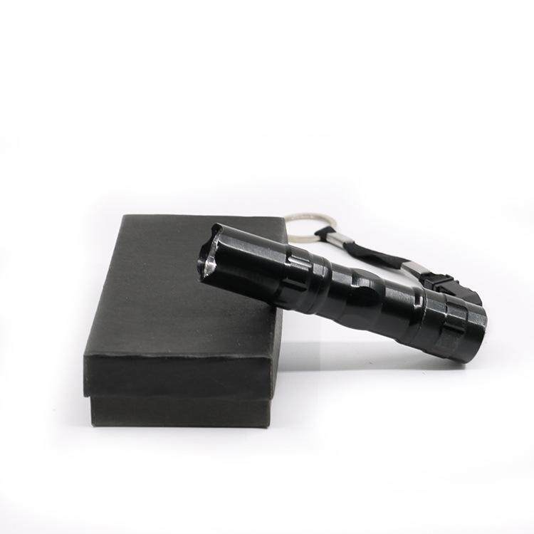 1W迷你手电铝合金家用应急照明电筒5号AA电池小手电户外应急家用