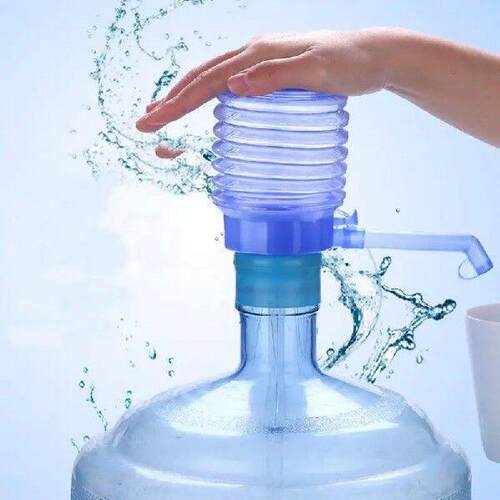 1/2/4PCS Manual Water Bottle Jug Hand Dispenser Camping
