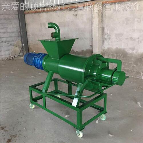 猪干湿离机视分频粪 螺旋挤压液分离机 斜固筛式固BER液分离机厂