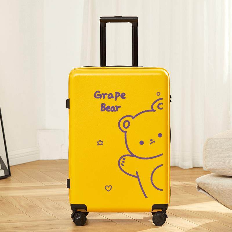 正品行李箱ns寸网红新款女20箱子拉杆24旅行箱学i生密码箱皮箱登