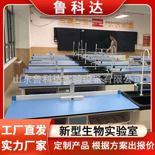 化学下通风实验室设备化学实验室学生实验桌化学实验教师操作台