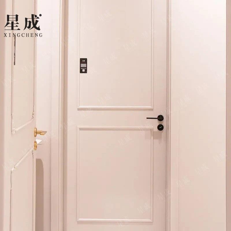 现代简约静电喷粉房门环保无醛防水防潮室内门房间门