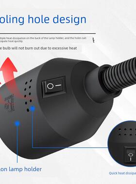 Led机床工作灯24V机床灯数控车床工业照明强磁长臂台灯220V
