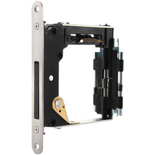 隐形门暗藏把手磁吸静音木门锁具卧室门锁按压式 门把手手柄房门锁