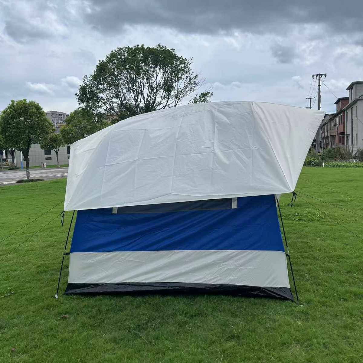 户外露营汽车帐篷防雨遮阳棚自驾游旅行便携式SUV后备箱车尾帐篷