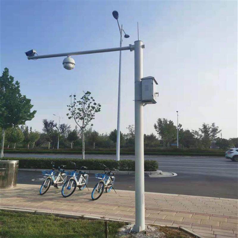 城市道路监控立杆路灯杆监控杆道路监控杆八角杆厂家供应优质