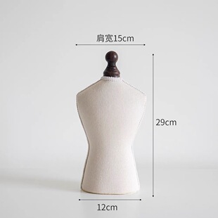 项链展示架人像模特饰品挂架橱窗摆摊陈列珠宝拍照道具摆件