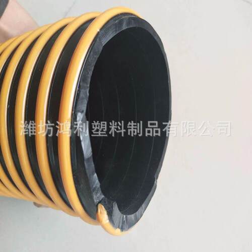 山东潍坊pvc塑筋软管pvc塑筋波纹水管磨损耐负压内径50 75 100mm
