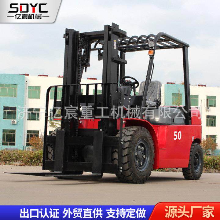 柴油叉车四轮座驾式平衡重式装卸车2.5/3/4/5吨内燃式柴油叉