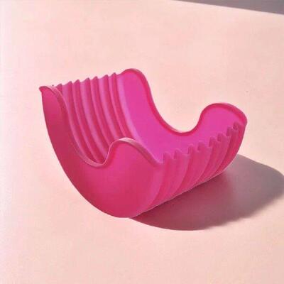 4Pcs Burger Fixed Box Silicone Retractable Food Burger Clip