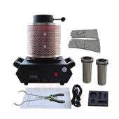 熔炼炉小型融金炉石墨坩埚高温加热金银熔炼金属铸造实验熔金炉