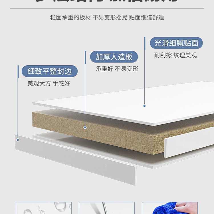 茶几小户型客厅家用沙发边几轻奢高级感可移动茶几床头柜极窄圆桌