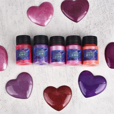 10ml Resin Pigment Filler Pearlescent Powder Coloring Dye DI