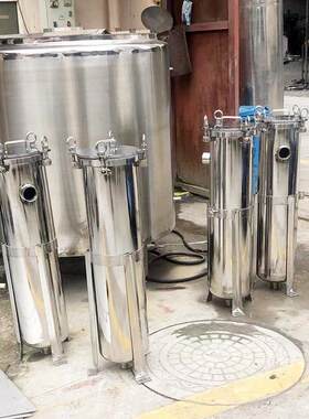 袋式过滤器不锈钢单袋式过滤器精密工业食品饮料牛奶工厂用过滤器