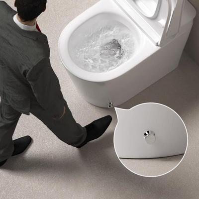 马桶坐便器家用陶瓷静音抽水虹吸式大冲力卫生间免插电非智能坐厕