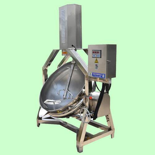 防粘锅膏方熬制机 带电机自动果酱机器 电加热100l梨膏搅拌锅