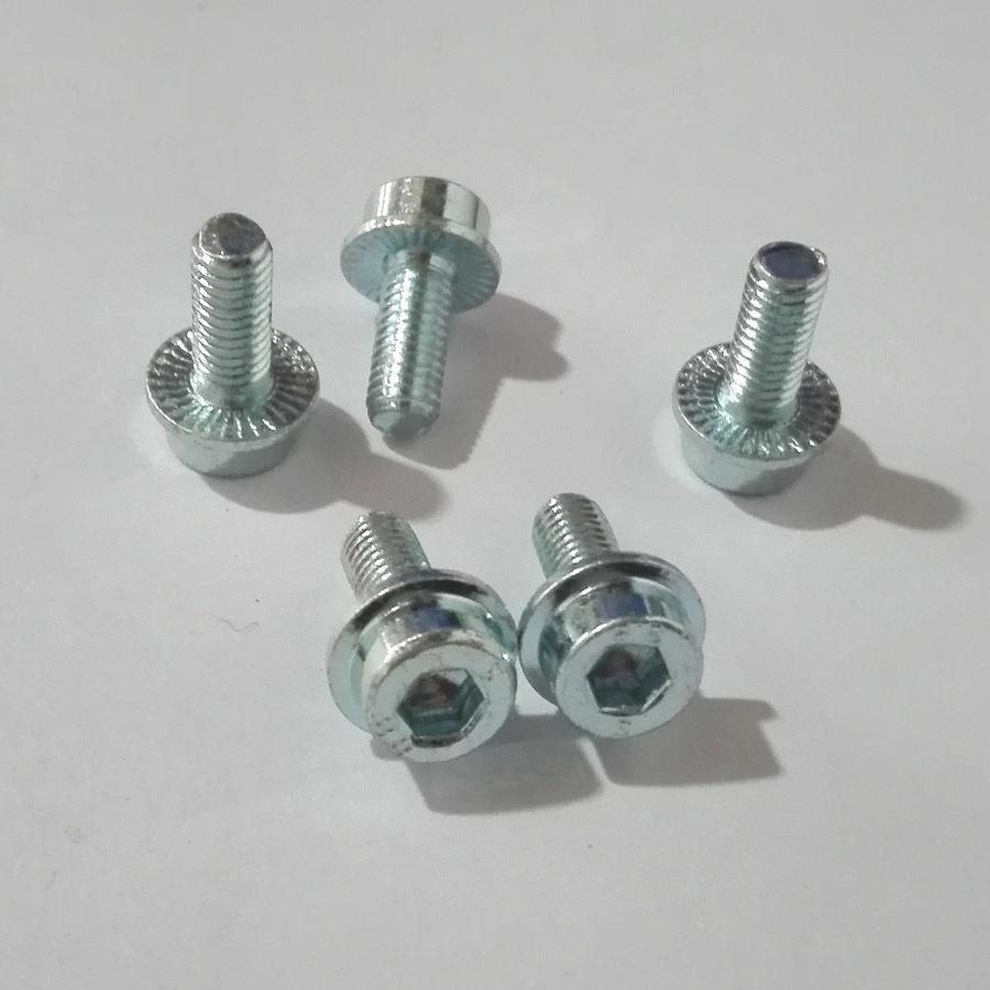 生AAQ5产DIN251内六销角法兰面螺栓M~M10厂家直8.螺8级内六角带垫